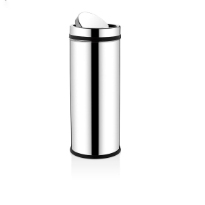 SWING LID STAINLESS STEEL TRASH CAN 32LT | 603117
