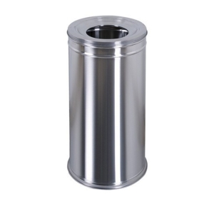 STEEL WASTE BIN WITH CIRCLE LID 24X32 CM | 603127