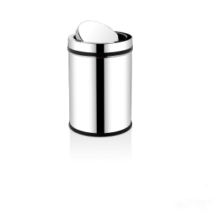 PRACTICAL LID STAINLESS STEEL TRASH CAN 27LT | 603116