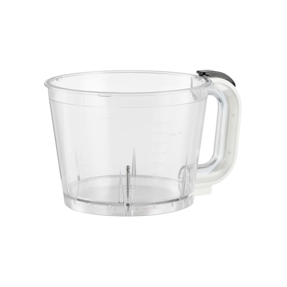 Chopper Bowl with Black Button & White HandleMixer & Blender Accessories