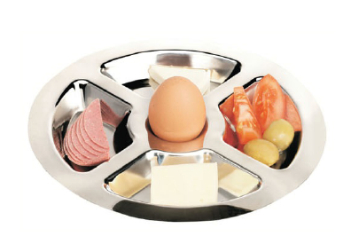 Breakfast Plate 5 Eyed