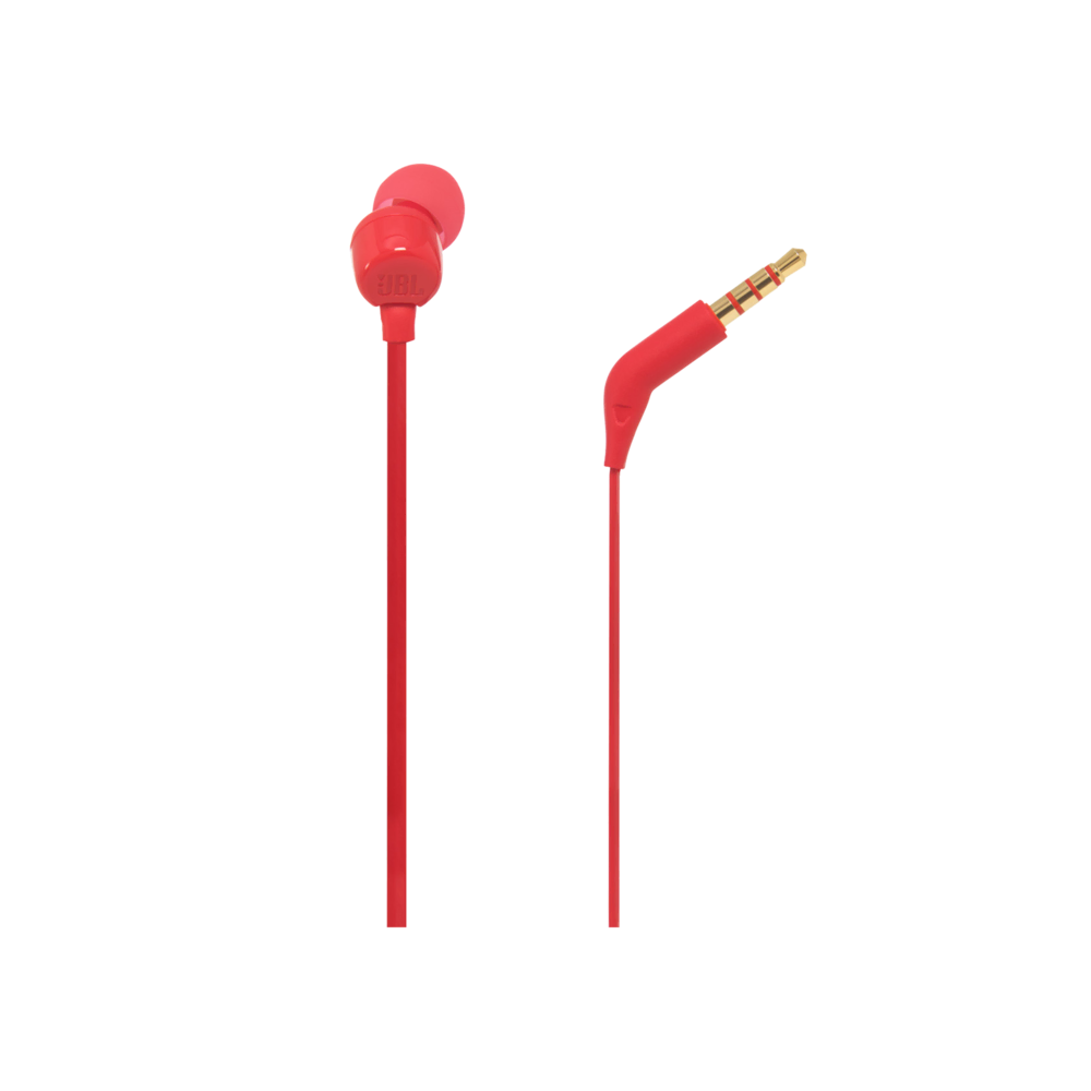 JBL T160 Kbl. Earbuds Red Earphones