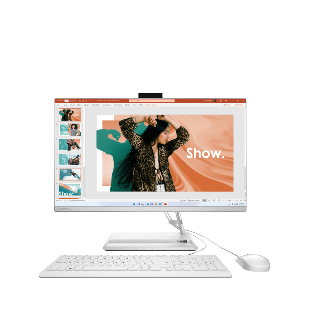 Lenovo AIO 27" I7 8 512 F0GJ00PETR Desktop Computer