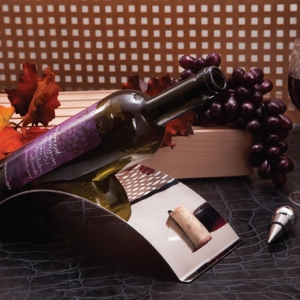 Wine Basket Gazelle & Stopper
