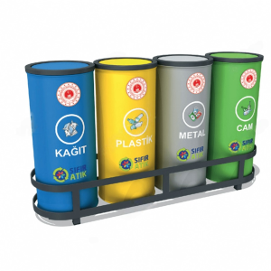Recycle Bıns - Mak-608b 4 Units