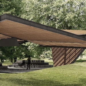 Rizzy Wooden Pergola