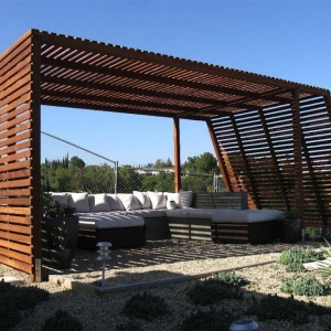 Luwian Wooden Pergola