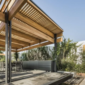 Sfea Wooden Pergola