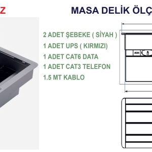 PUSH-OPEN COVER WITH SOCKET KP01