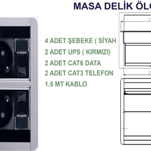 DOUBLE OPENING SOCKET KP03 FC