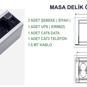 SURFACE MOUNTED SOCKET P04