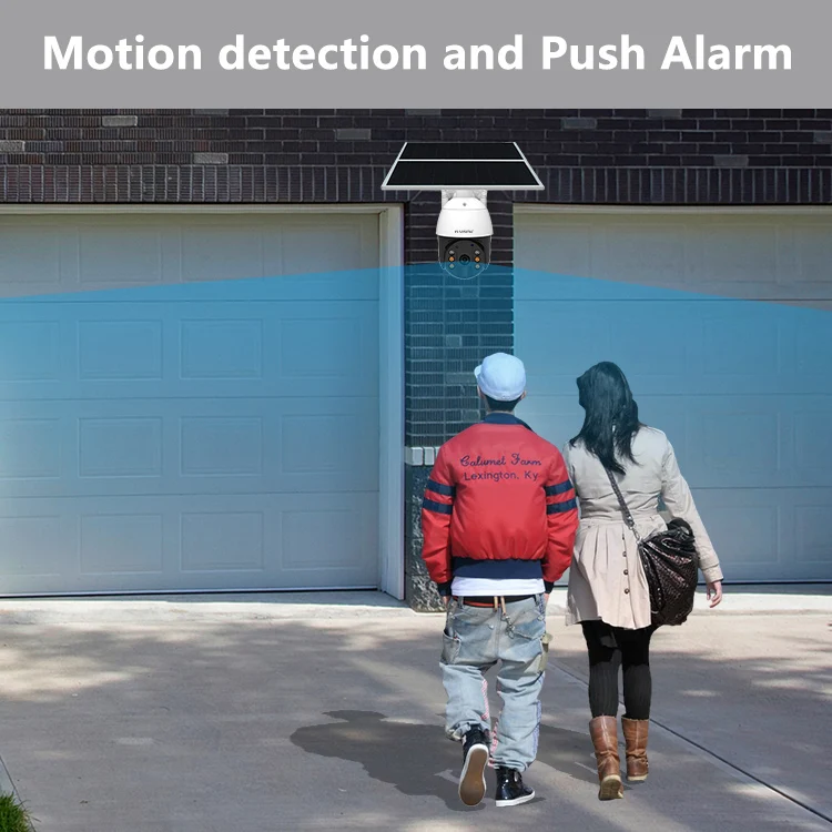 2MP 7/24 RECORDING Solar PTZ 4G SIM Card Camera AV-S424 - Image 5