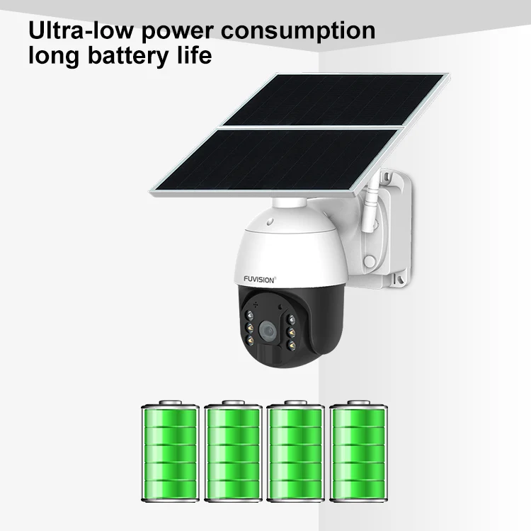 2MP 7/24 RECORDING Solar PTZ 4G SIM Card Camera AV-S424 - Image 8