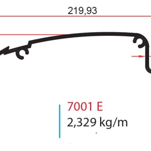 7001 E