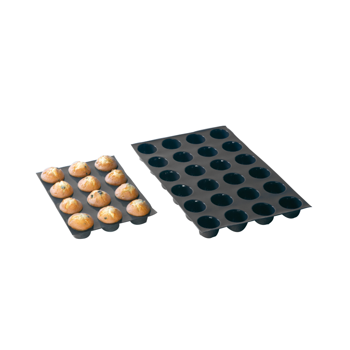 Rational Muffin Vetimbal Molds (1/1 Gn)Neutral