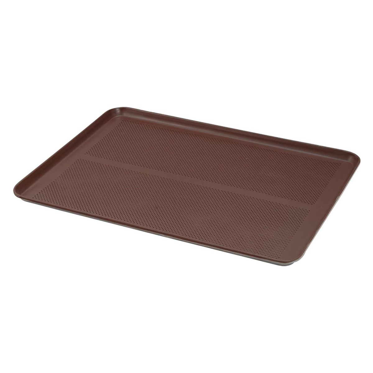 Perforated pan 60X80 cm, aluminum 1.5 mm and coating