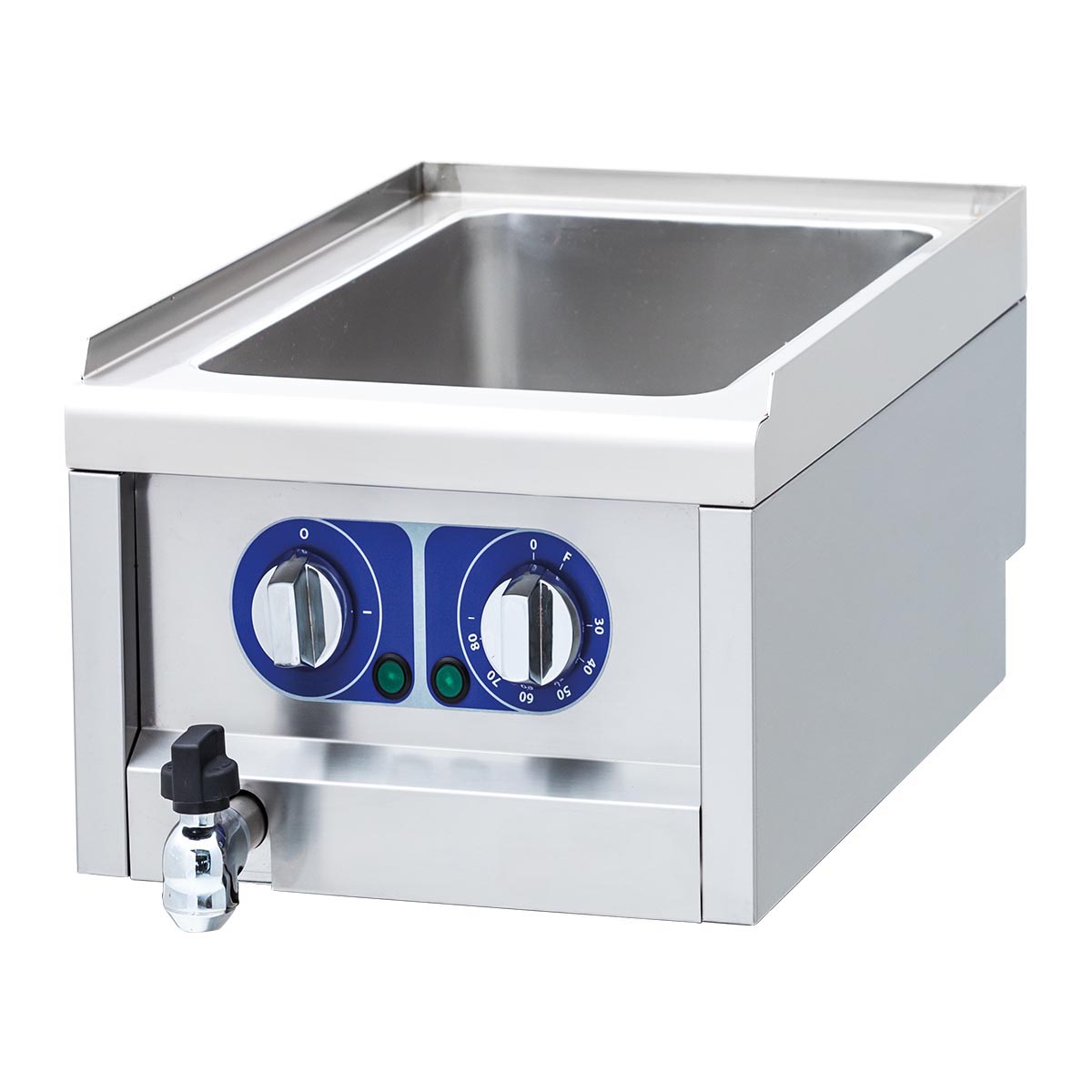 Bain Marie Counter Top 600 Series Electric 40x60x26-Gn Containers Excluded gas