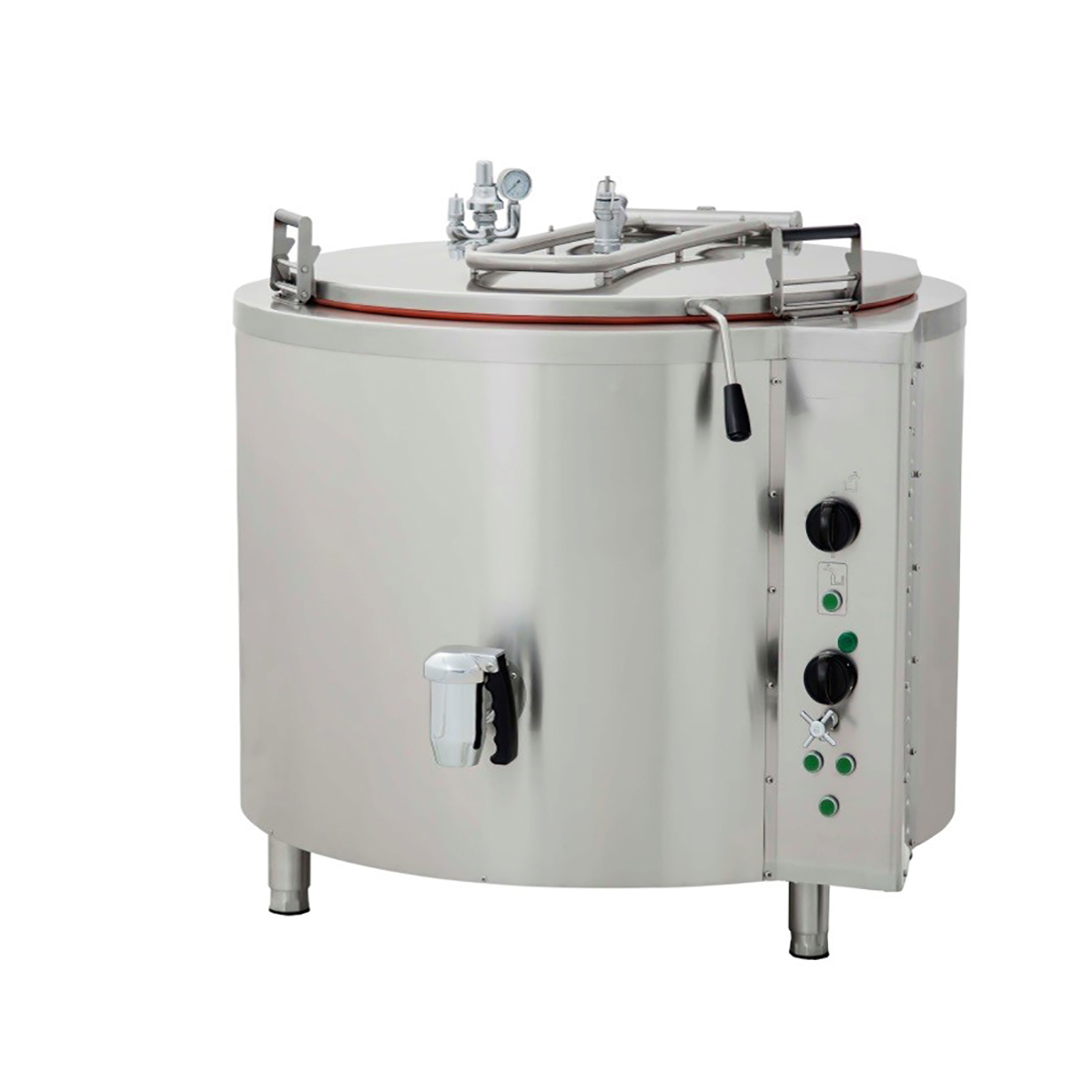 Boiling Pot Indirect Electric 400 Lt.-Fixed ModelElectric