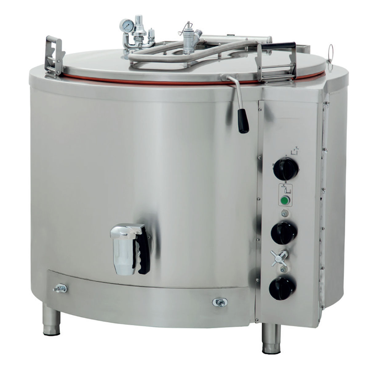Boiling Pot Indirect Gas 500 Lt.-Fixed ModelGaseous
