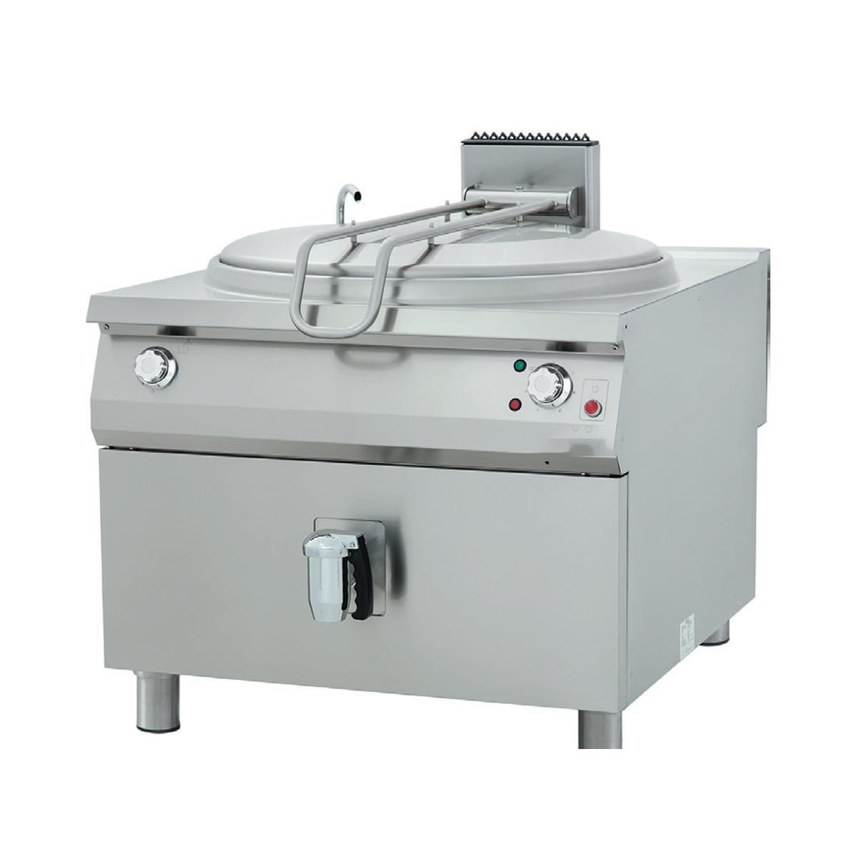 Boiling Pot Direct Gas 250 Lt. 100x110x85-Cylindrical BoilerGaseous