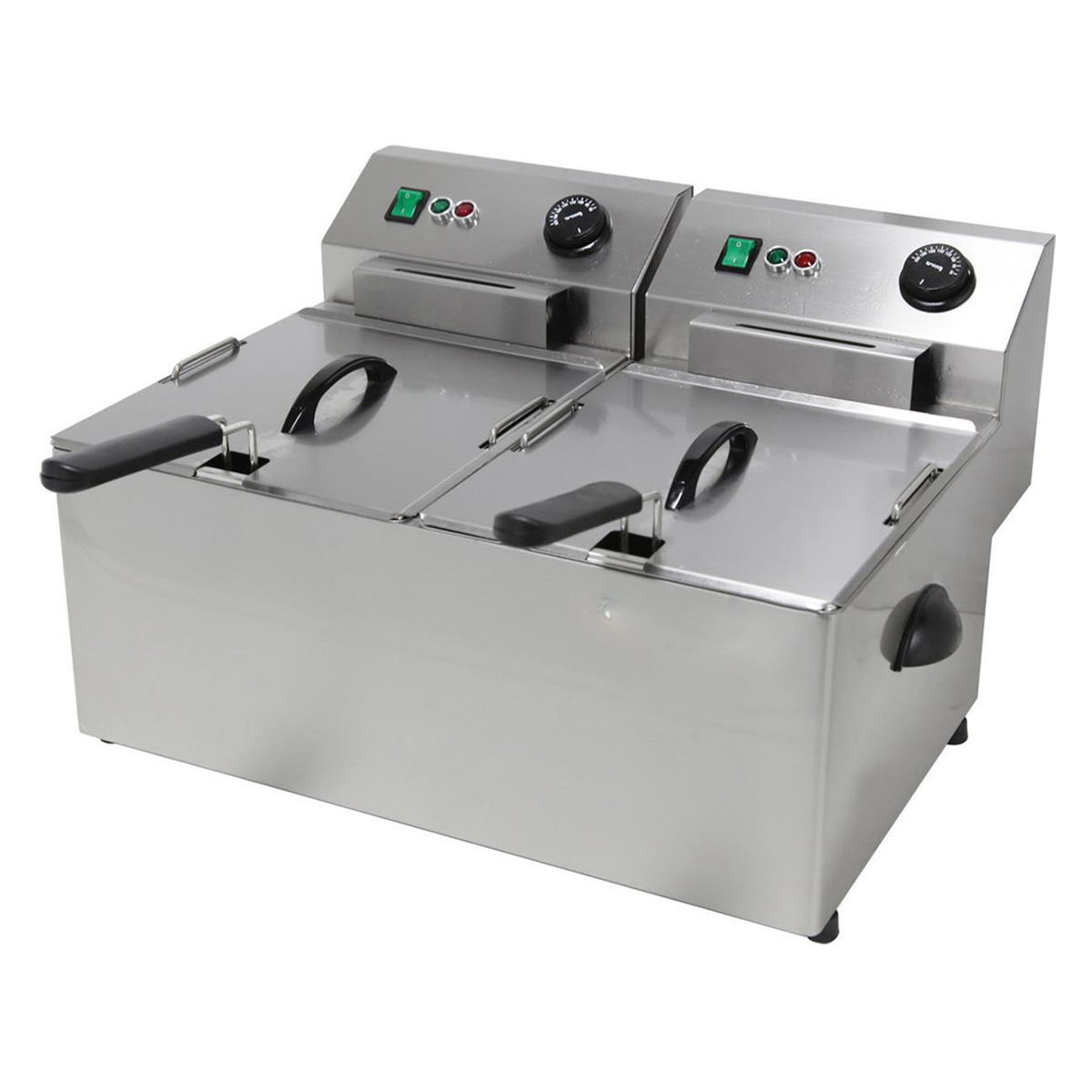 Deep Fryer Electric 2x8 Liter 3+3 Kw Ef8DElectric