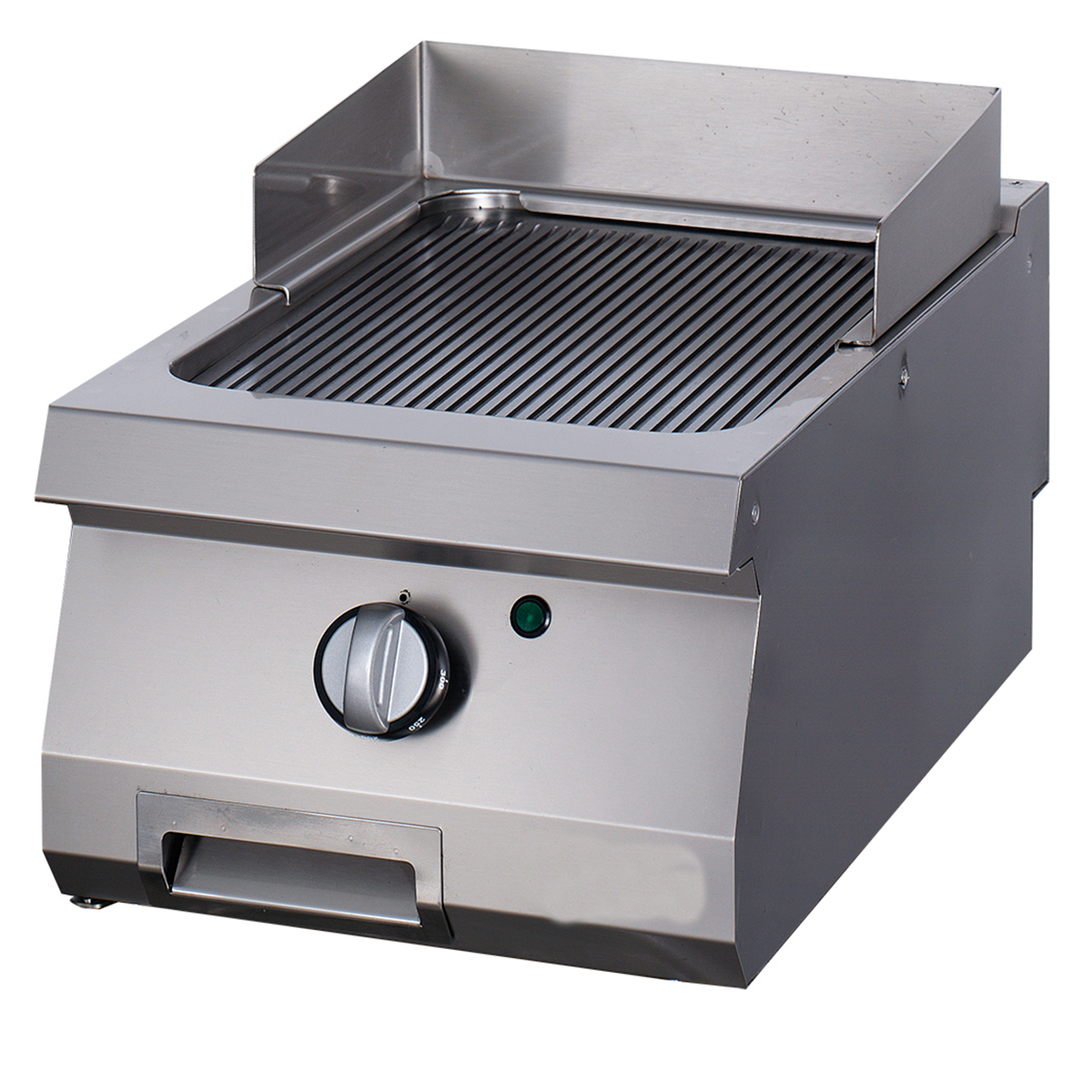 Grill Plate Counter Top 700 Series Corrugated Electric 40x70x30-Hard Chrome Coated Electric