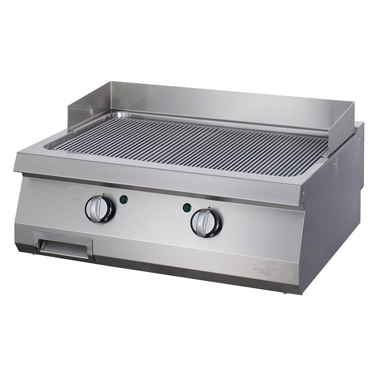 Grill Plate Counter Top 700 Series Electric Corrugated 80x70x30 Electric