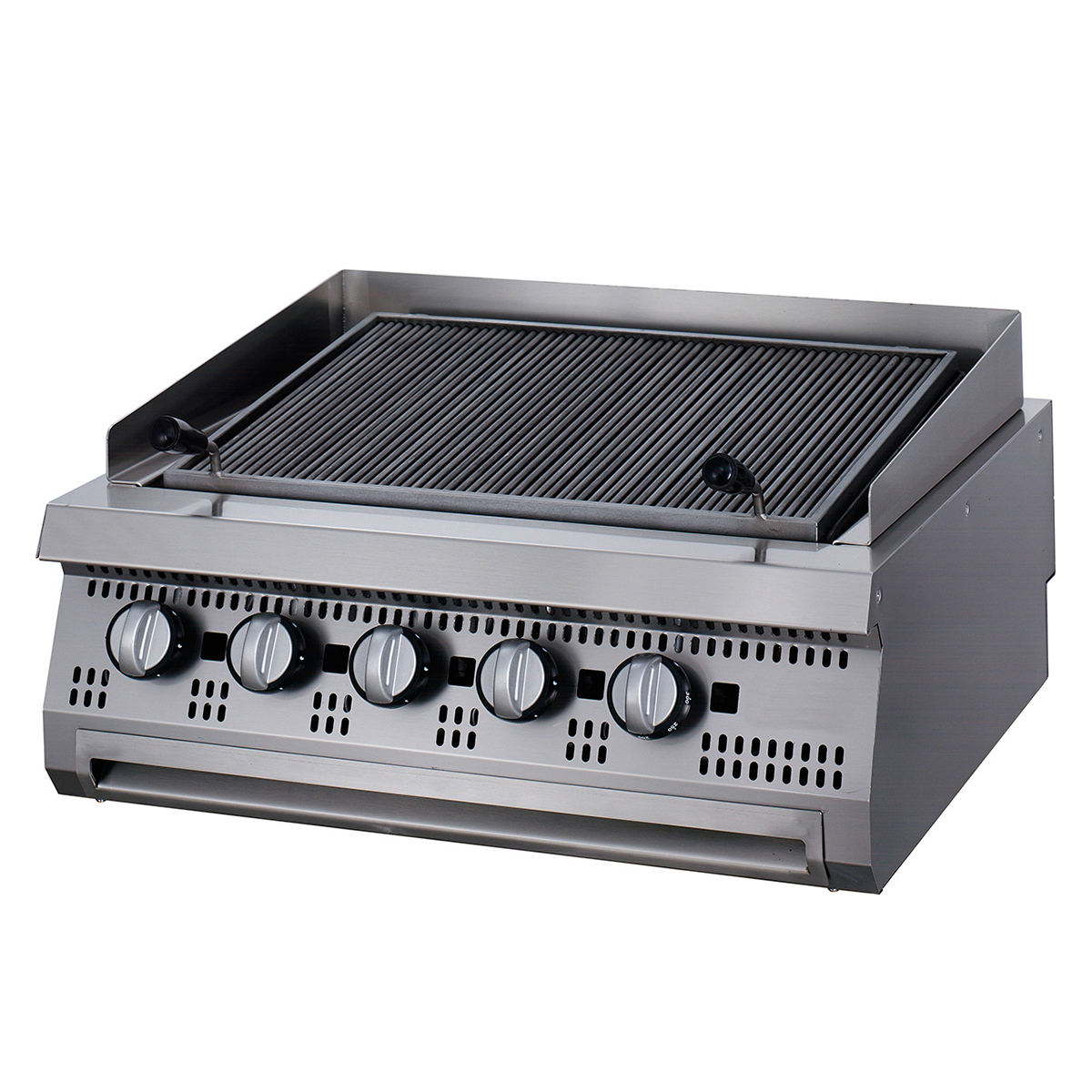 Cast Iron Grill Counter Top 700 Series Gas 80x70x30 Gaseous