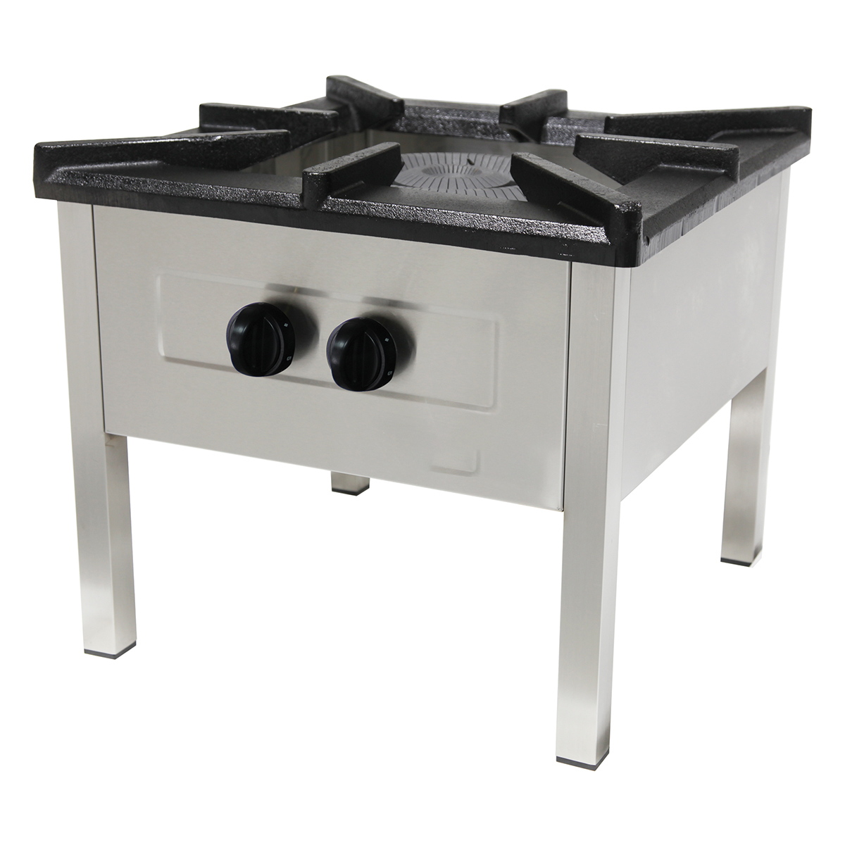 Floor Stove Gas Double Burner 60x60x50Gaseous