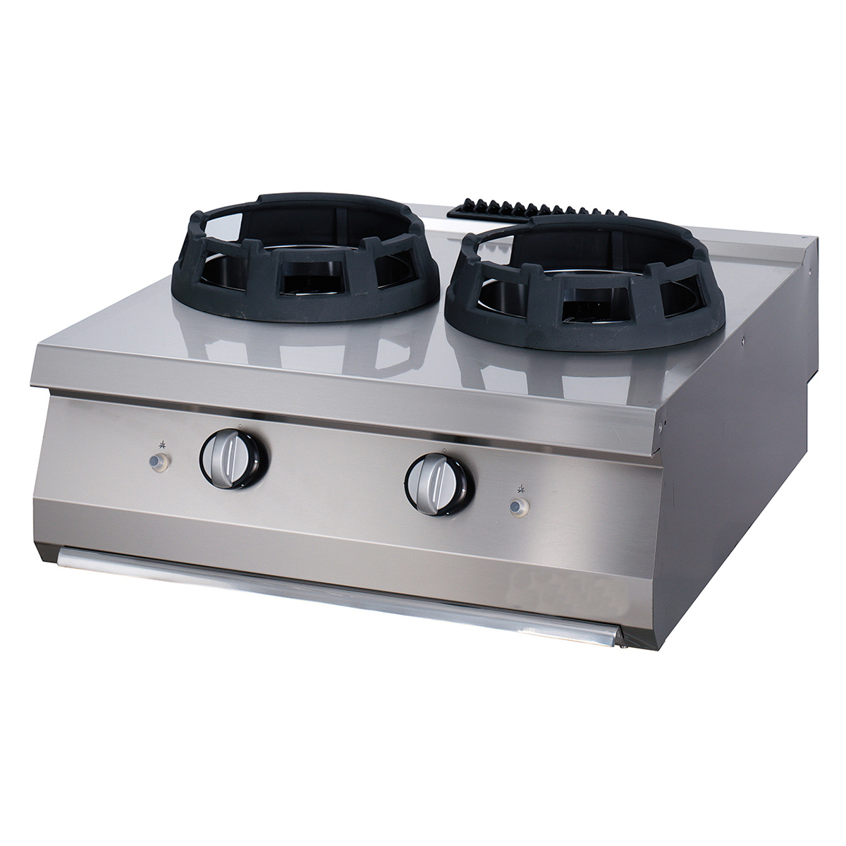 Wok Cooker Counter Top 700 Series Double Gas 80x70x30-28 Kw Gaseous