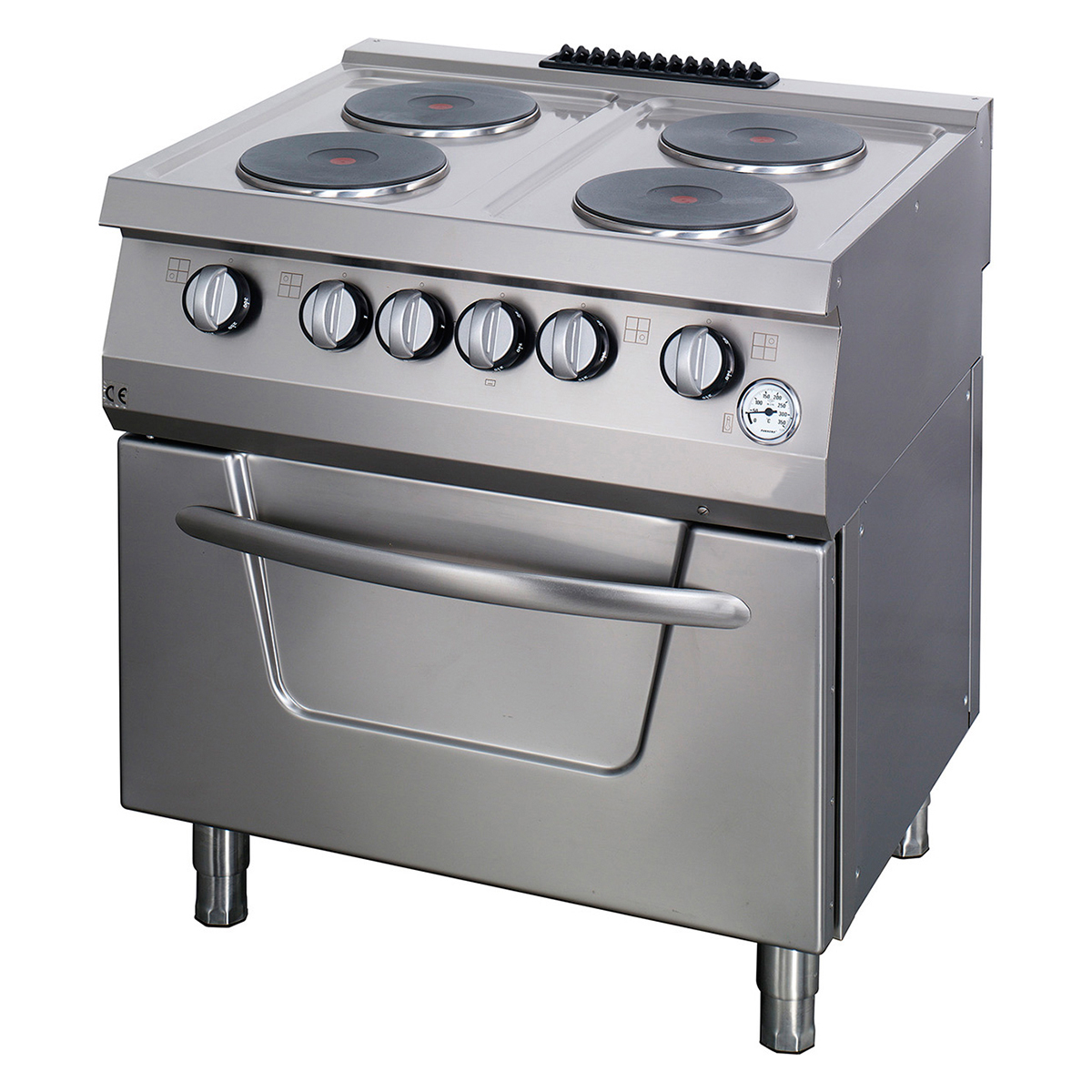 Range Oven 700 Series Electric 4 Slot Large Plate 80x70x85 Electric