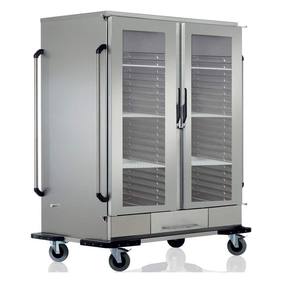 Heated Double Glass Door BanquetteElectric