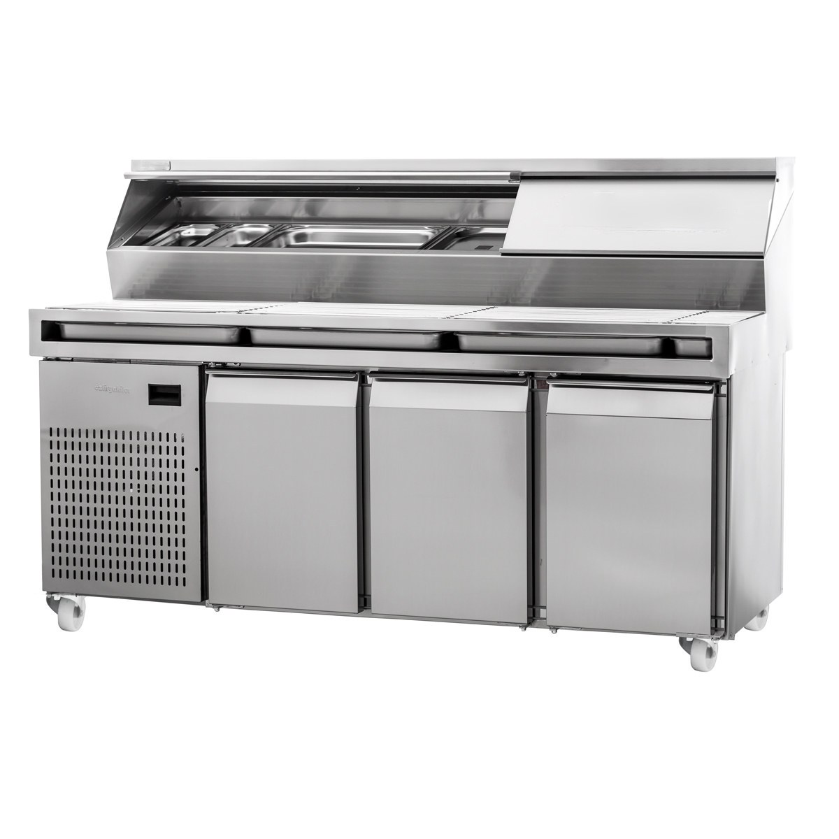 Make Up Pizza Preparation Cabinet 188X80 Special Pizza Front WiredElectric
