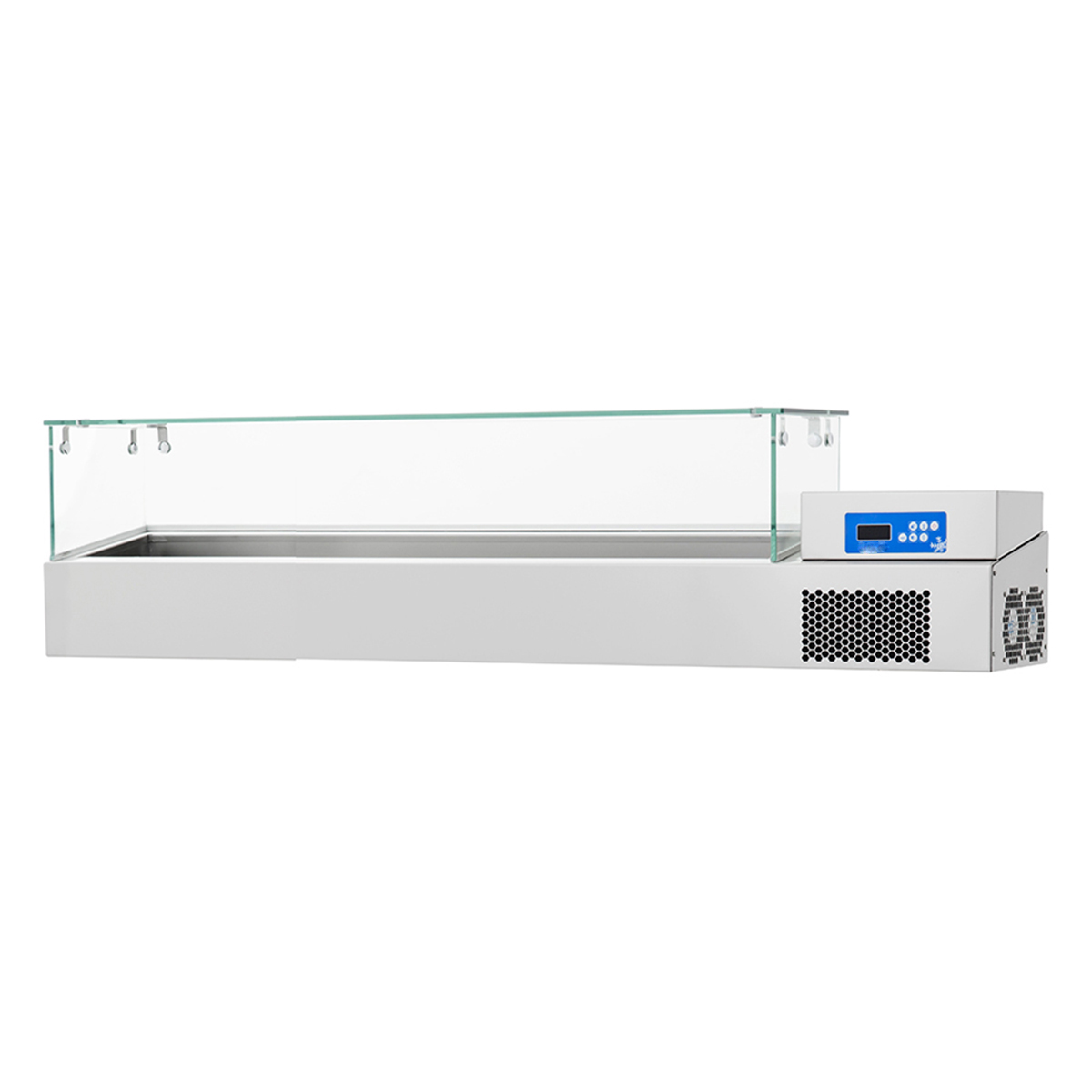 Countertop Glass Pizza Preparation UnitElectric