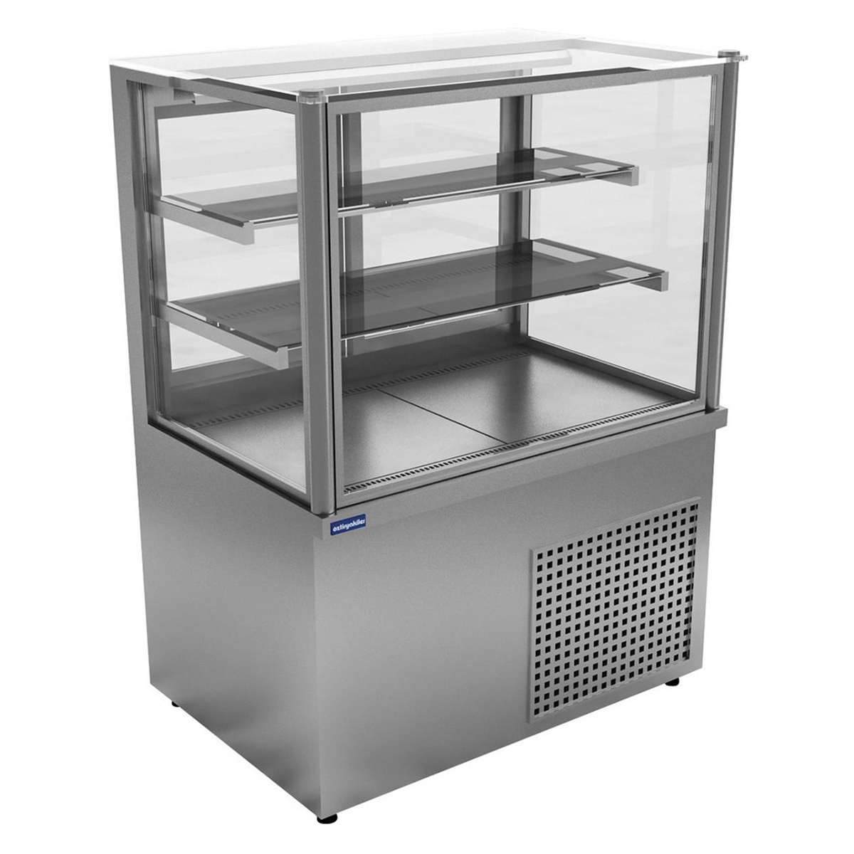 Hot Pipe Type Glass Display CabinetElectric