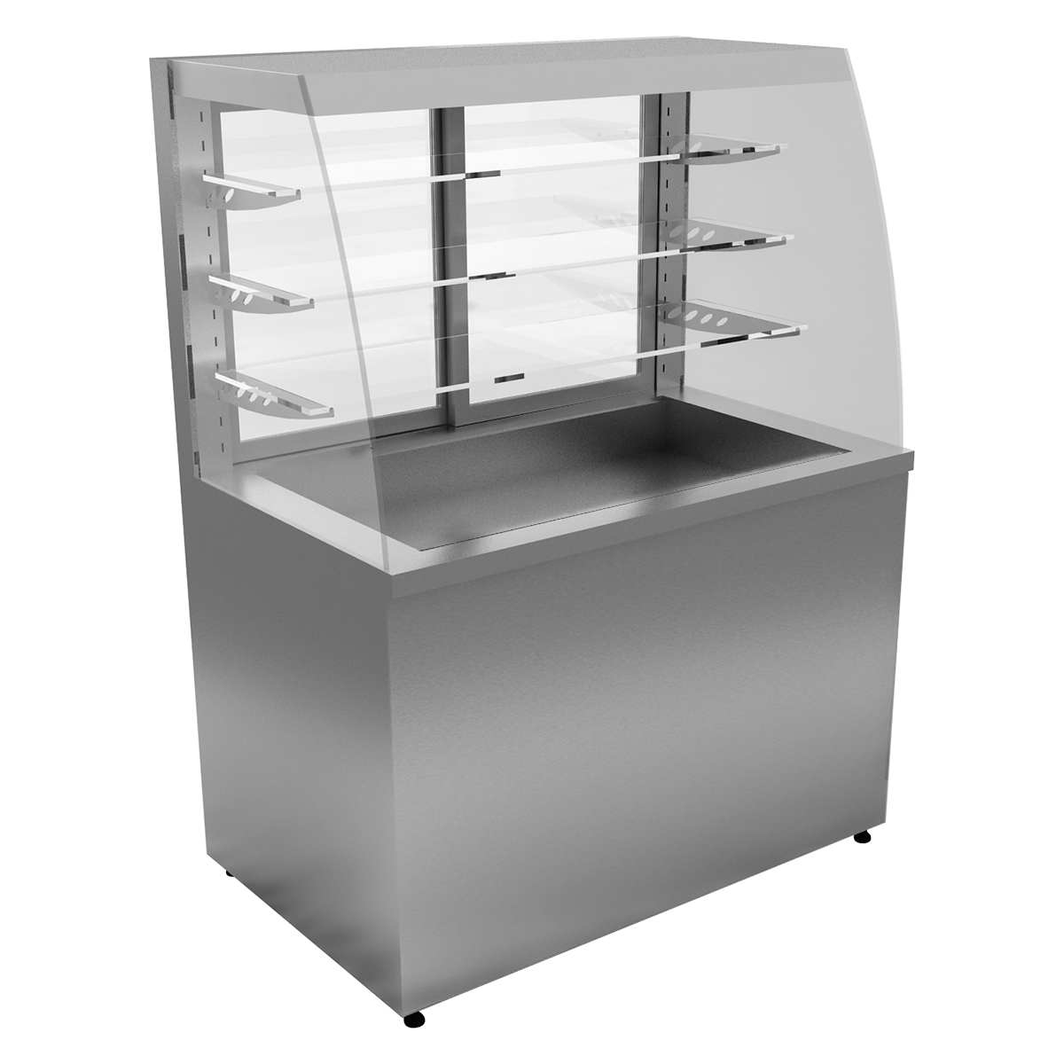 Neutral Self Service Display Cabinet Electric