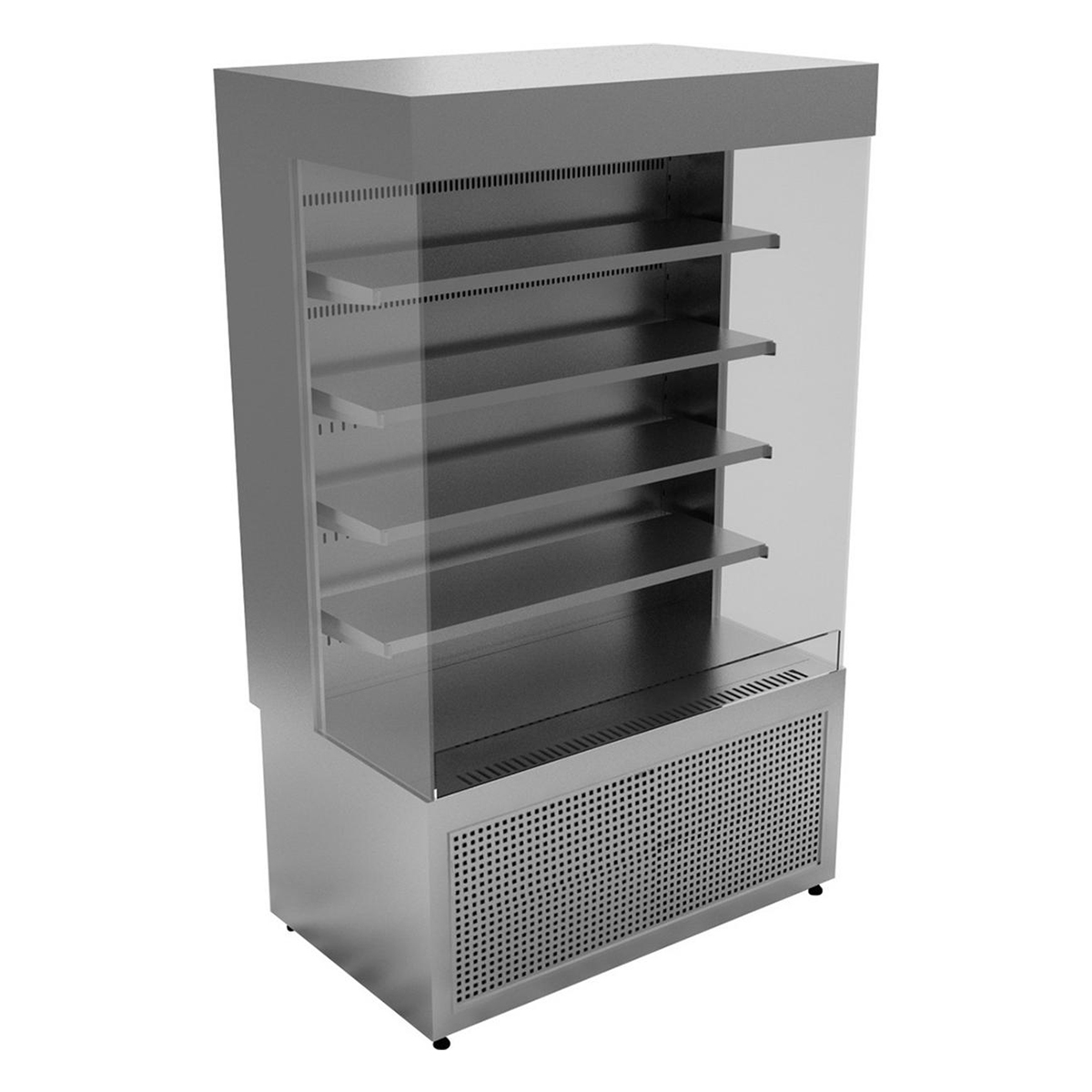 Cold Self Service Wall Mounted Display Cabinet Electric
