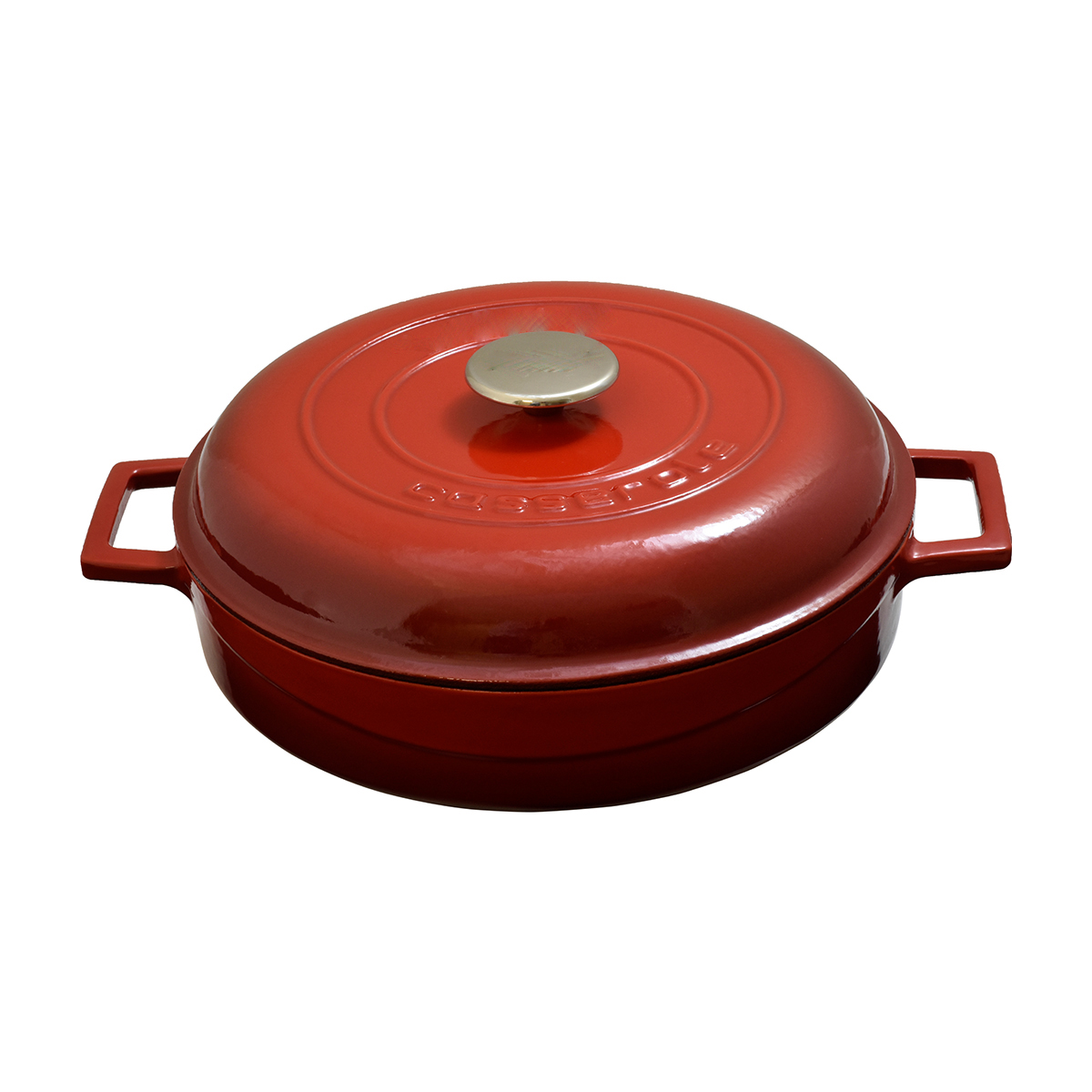 Cast Iron Flat Pot Dome LidNeutral