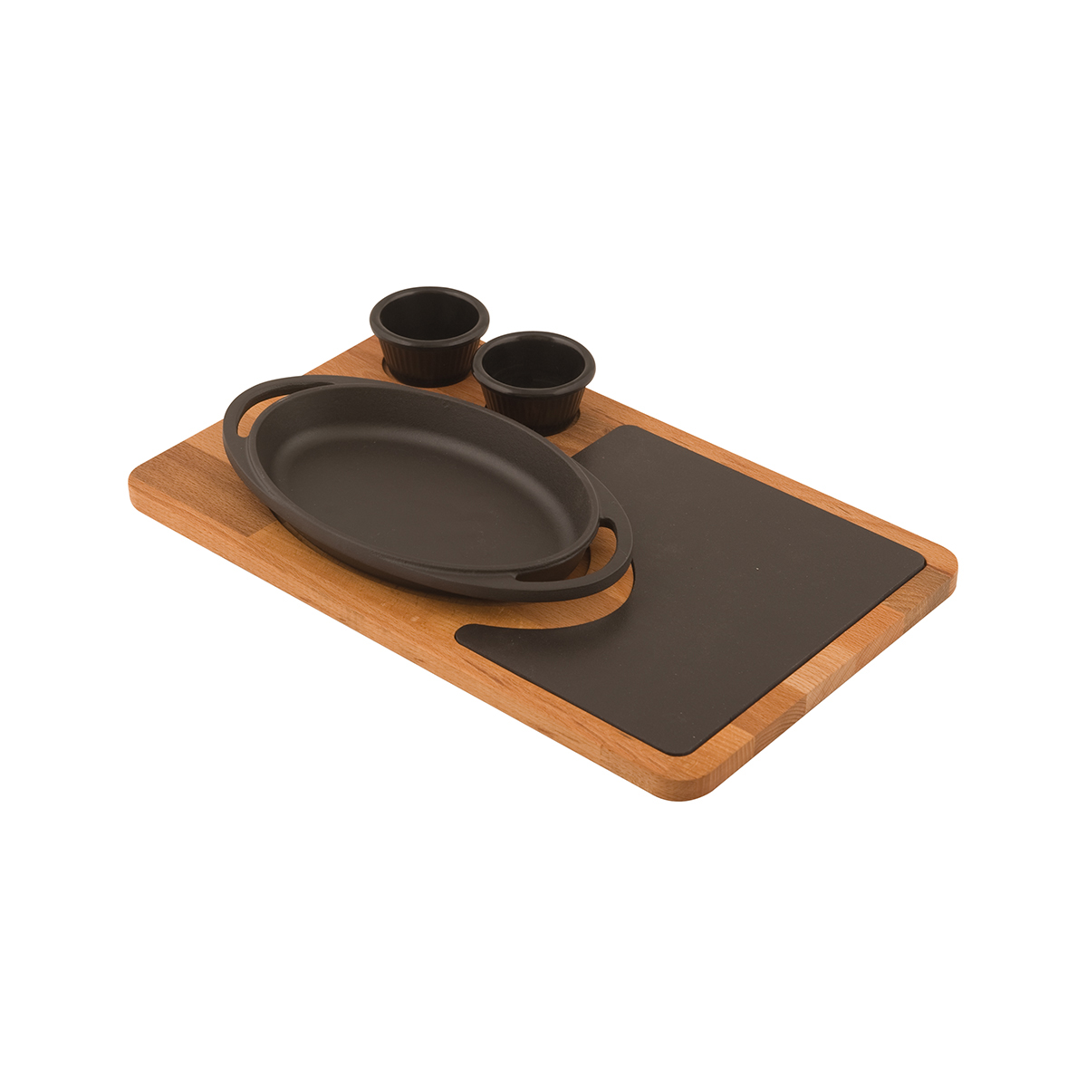 Cast Oval Cup Pan Neutral