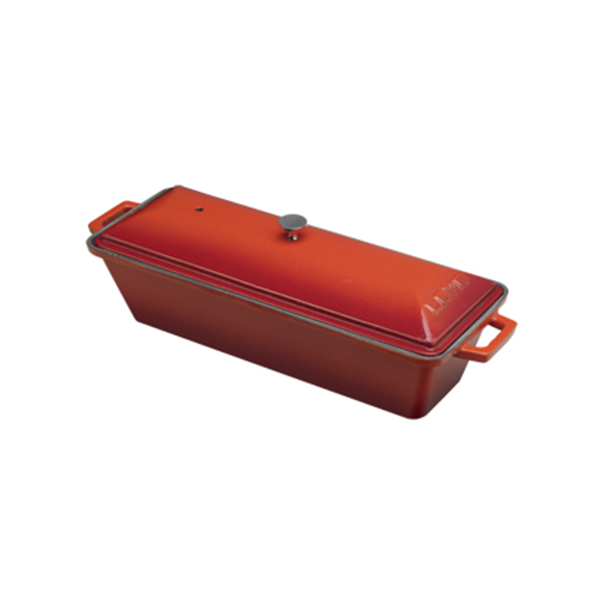 Cast Iron Terrine Bread Mold RedNeutral
