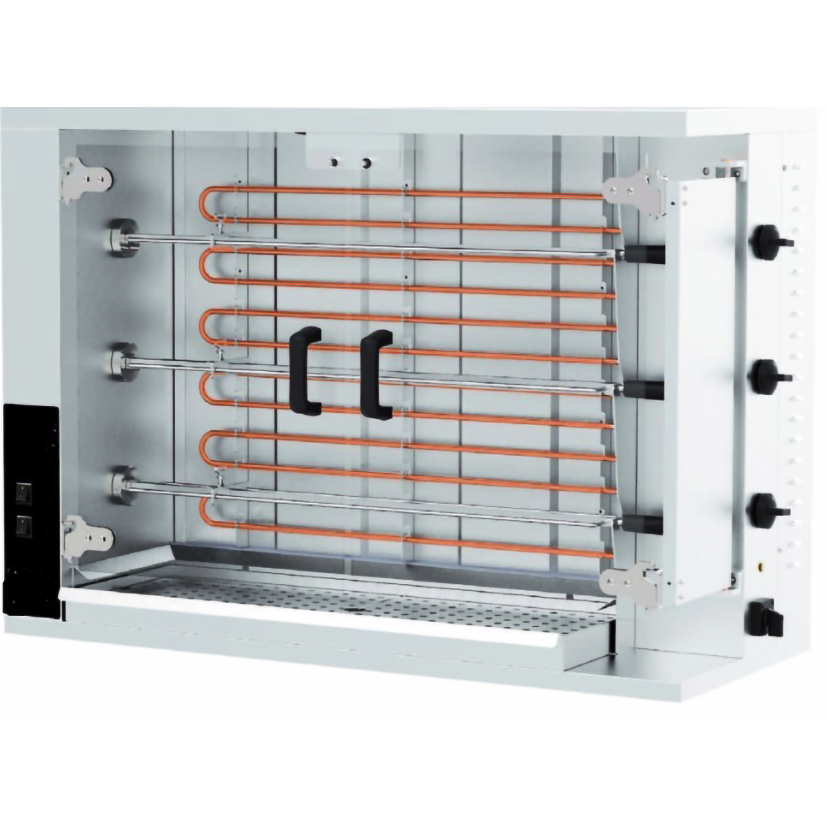 Chicken Rotisserie Machine 3 Skewers 12-15 Chicken Capacity ElectricElectric