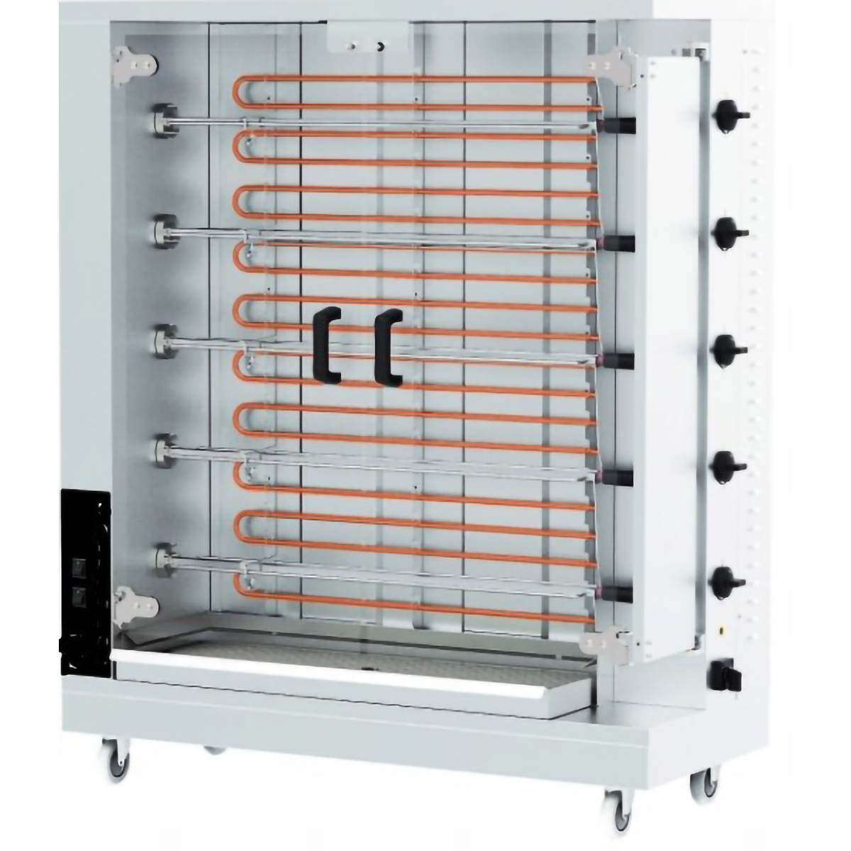 Chicken Rotisserie Machine 5 Skewers 20-25 Chicken Capacity ElectricElectric