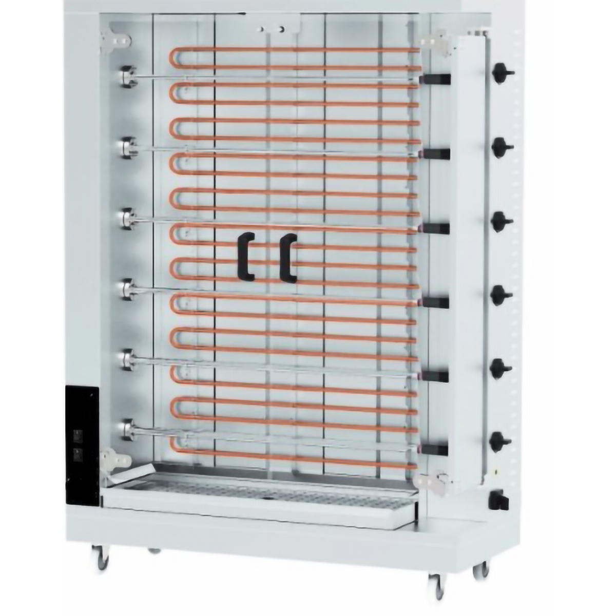 Chicken Rotisserie Machine 6 Skewers 24-30 Chicken Capacity ElectricElectric