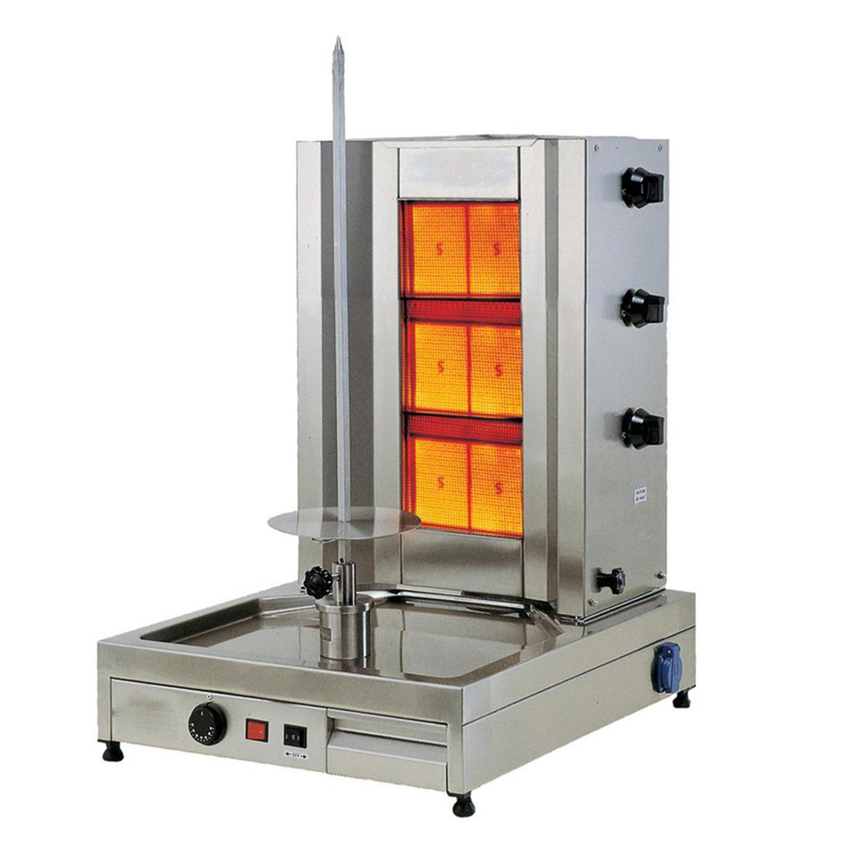 Doner Grill Gas Bottom Motor 3 Gud-W ModelGaseous