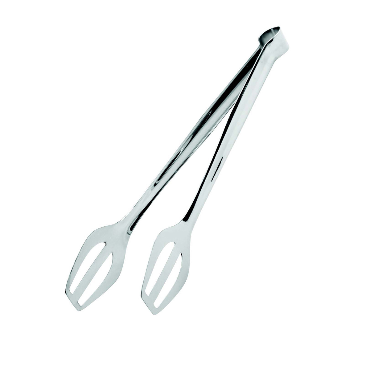 Serving tongs with holes large