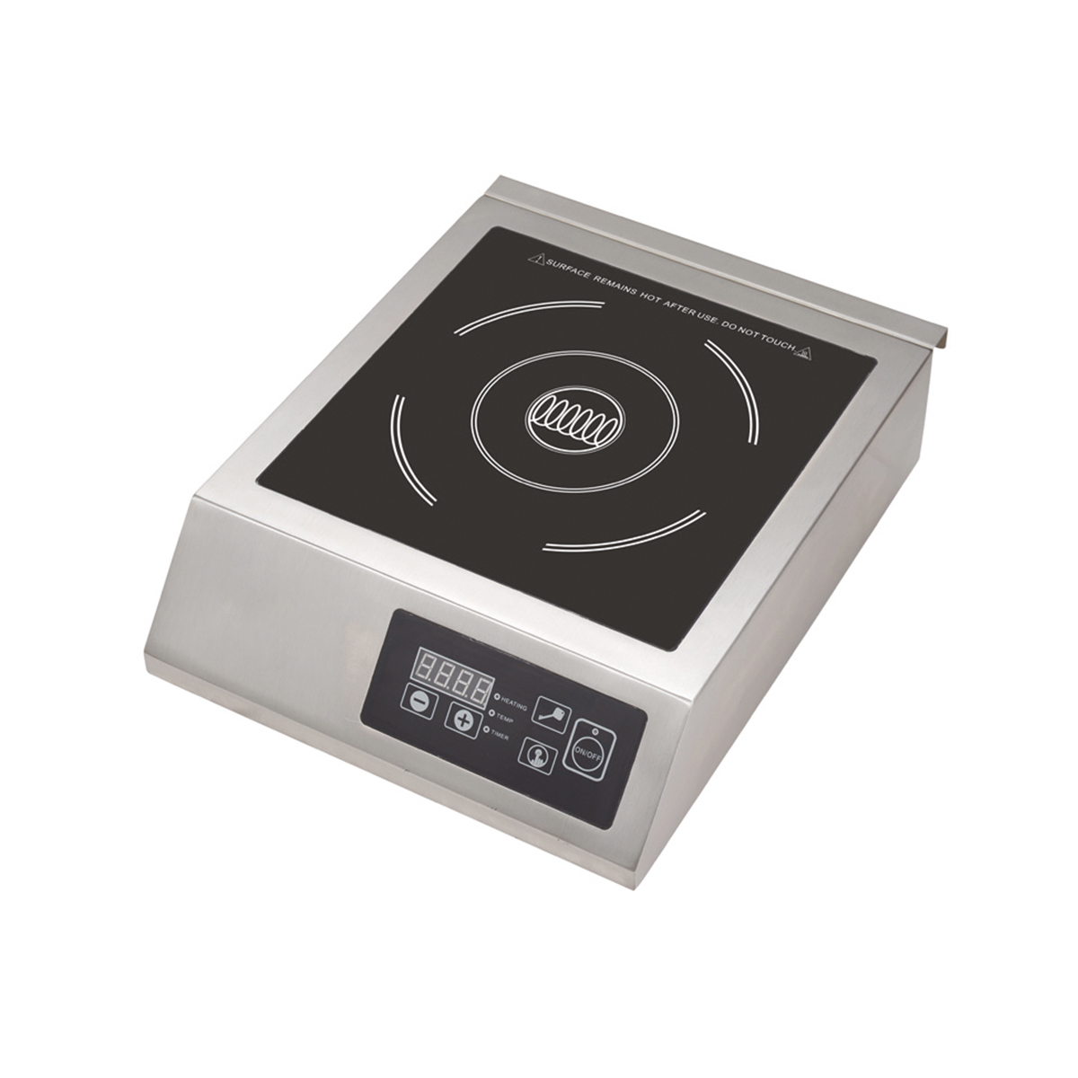 Induction Heater-Cooker Countertop 500-3500 W 33.9X42.8X11.7 cm