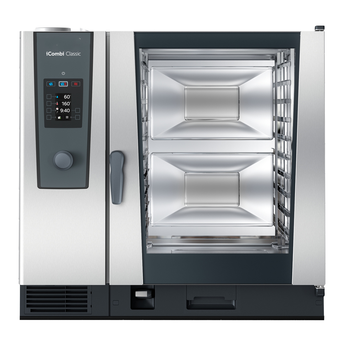 Rational Buhar Konveksiyonlu Gazlı Fırın 10*2/1 Gn İcombi ClassicGazlı