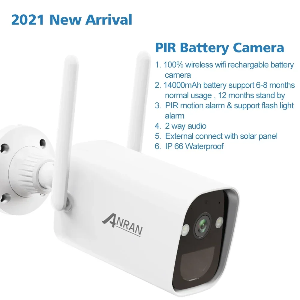 2 Mp Bullet Solar 4G SIM Card Camera AV-S430 - Image 2