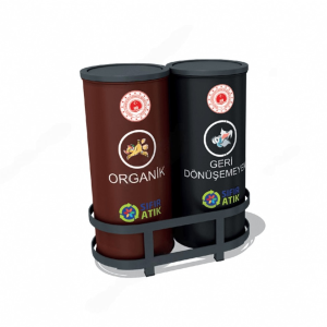 Recycle Bins Mak-620b 2 Units