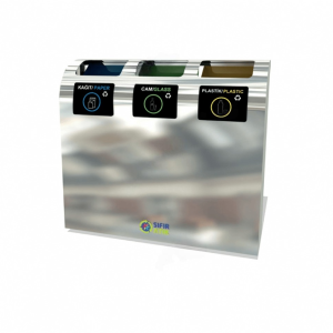 Recycle Bins Mak-643a 3 Units With Bin